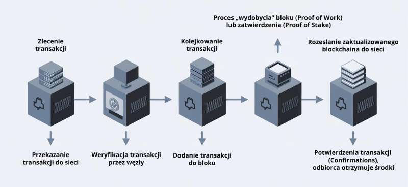 Kolejność procesów na Blockchain