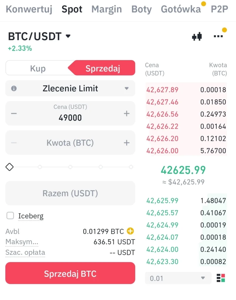 Jak ustawić zlecenie take profit na giełdzie kryptowalut Binance